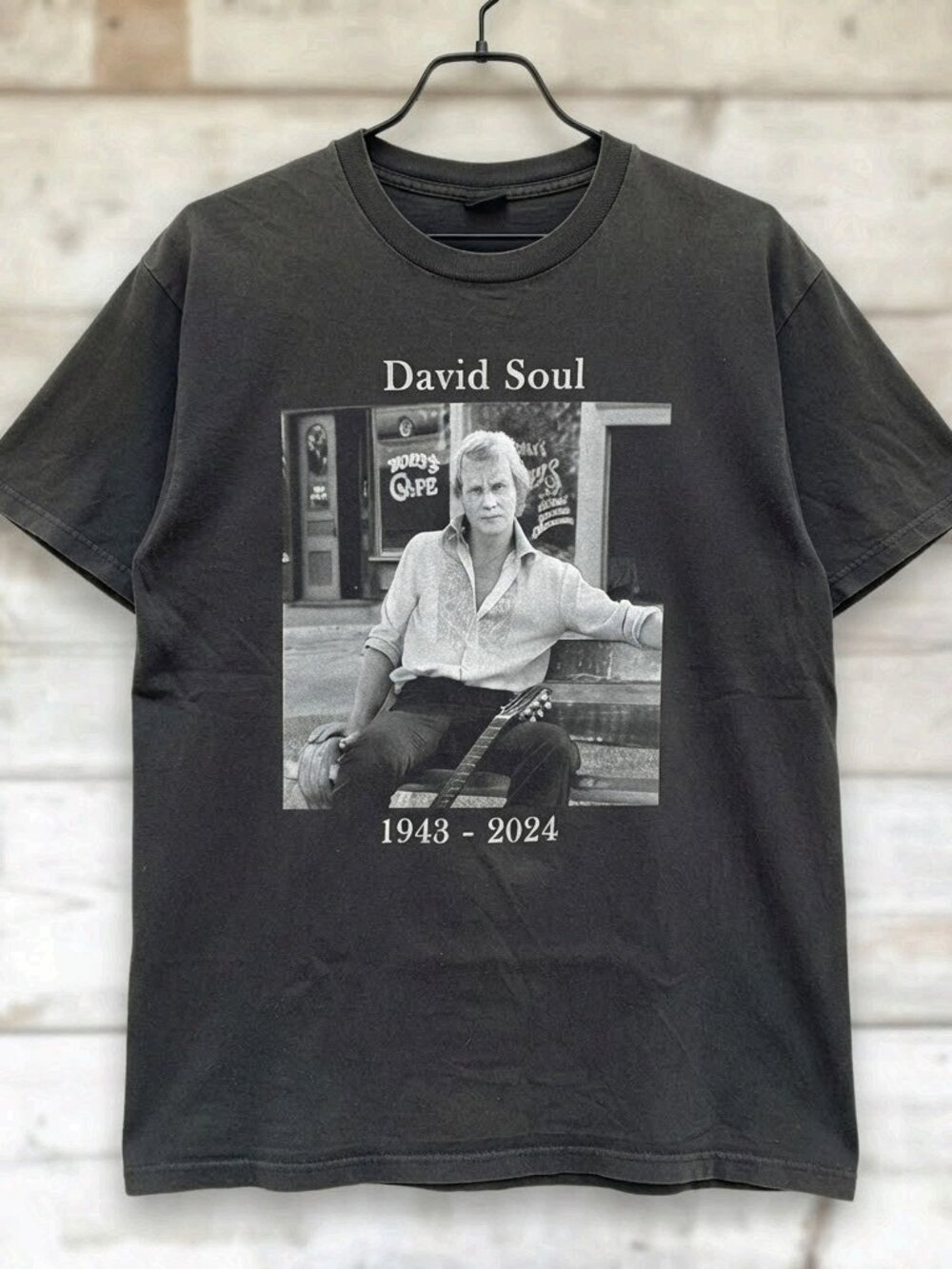 David Soul 1943-2024 Memorial Tribute Tee
